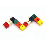 Wooden Twist and Lock Blocks