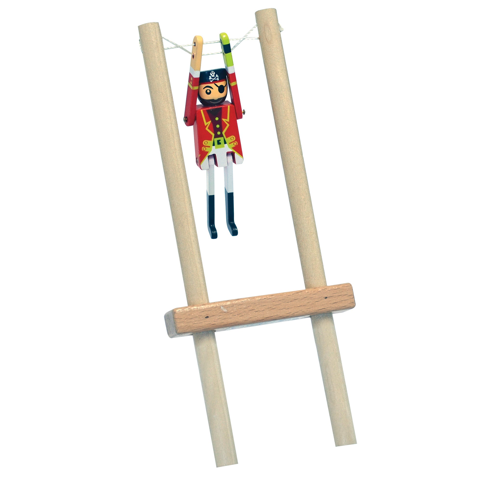 その他 Creative Playthings Wood Acrobats Wooden Acrobats | Classic Hand Strengthening Puppet Toy | TWIGS