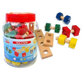 Nuts and Bolts in a Jar
