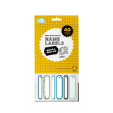 Spencil Iron On Name Labels | Cool Blues