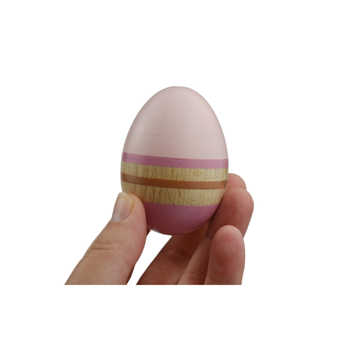 Calm and Breezy | Wooden Egg Shaker