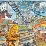 Kids Escape Puzzle - Amusement Park Plight 368pc