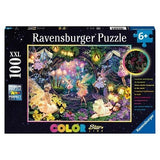 Ravensbuger - Puzzle GITD | Fairy Garden 100 pc