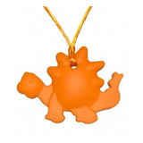 Chewy Pendant | Dinosaur Orange