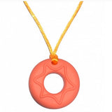 Chewy Pendant | Mini Donut Orange