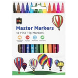 Fine Tip Markers - Set of 12