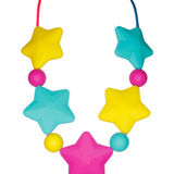 Chewy Necklace - Stars Rainbow