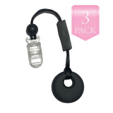 Chewy Shirt Saver Pk3 | Clip On | Circle Black