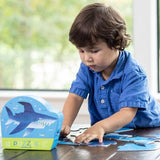Crocodile Creek Mini Puzzle 12pc | Shark City