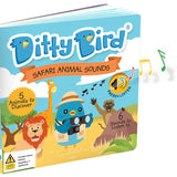 Ditty Bird Musical Book | Safari Animals