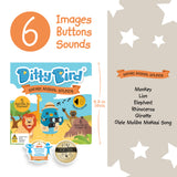 Ditty Bird Musical Book | Safari Animals