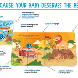 Ditty Bird Musical Book | Safari Animals