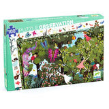 Djeco Observation Puzzle 100pce | Garden Play