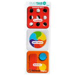 PlayTAB sensory set packaging with colorful components on a white background