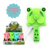 Frog Hand Fan