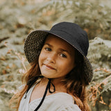 Kids Reversible Sun Hat - Billie/Ebony