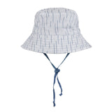 Kids Reversible Sun Hat - Sprig/Steele