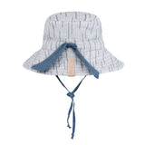 Kids Reversible Sun Hat - Sprig/Steele