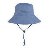 Kids Reversible Sun Hat - Sprig/Steele