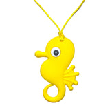 Chewy Pendant | Seahorse Yellow
