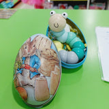 Peter Rabbit Egg Shaped Tins