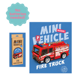 Pull Back Puzzle DIY Vehicle | Fire Truck