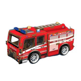 Pull Back Puzzle DIY Vehicle | Fire Truck