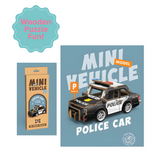 Pull Back Puzzle DIY Vehicle | Police Car