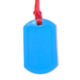 Chewy Pendant | Dog Tag | Star Blue