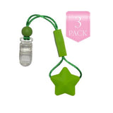 Chewy Shirt Saver Pk3 | Clip On | Star Green