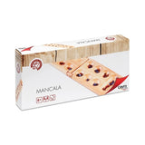 Mancala | Wooden with Polished Gemstones