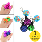 Keyring | Squeezy Mesh Ball