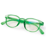Screen Time Kids Blue Light Filter Glasses | Green Frames