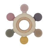 Multi-Surface Teething Wheel | Rose