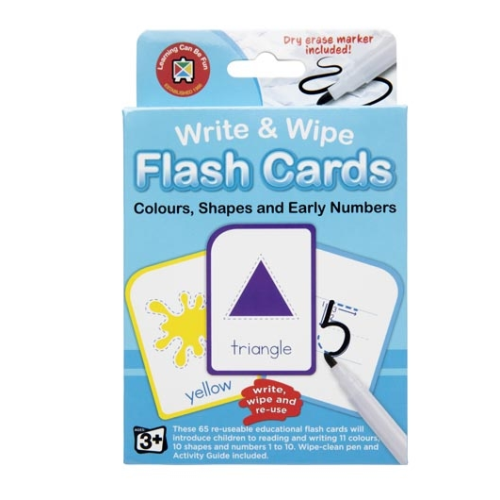 Write and Wipe Flash Cards