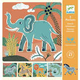 Djeco Stencils | Wild Animals