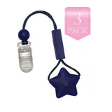 Chewy Shirt Saver Pk3 | Clip On | Star Navy Blue
