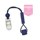 Chewy Shirt Saver Pk3 | Clip On | Hex Navy Blue