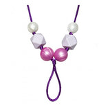 Chewy Necklace - Loop Pink
