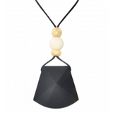 Chewy Necklace | Geometric Black