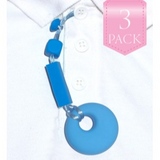 Chewy Shirt Saver Pk3 | Button Hole | Circle Light Blue