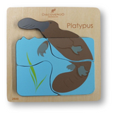 Discoveroo Chunky Aussie Animals Puzzle | Platypus
