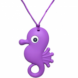 Chewy Pendant | Seahorse Purple