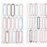 Spencil Iron On Name Labels | Pretty Pastels