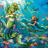 Ravensburger - Puzzle GLITTER | Underwater Beauties 100 pieces
