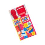 Kiddies Food Kutter and Safety Peeler Set | Red