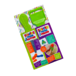 Kiddies Food Kutter and Safety Peeler Set | Lime Green