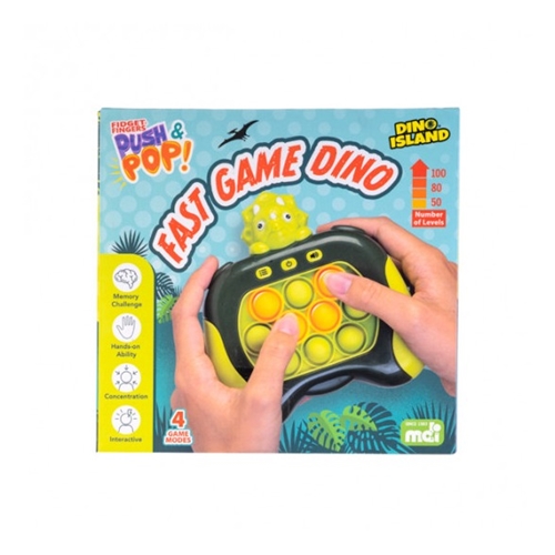 Dino Island's Push and Pop Fast Game - TWIGS Toy Boutique
