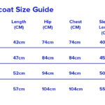 Raincoat Size Guide