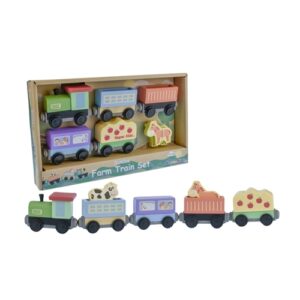 Sundae Wooden Farm Train Set